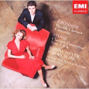 ジュリアン・ブリス : Krommer: Double Clarinet Concerto; Spohr: Clarinet Concertos Nos. 2 and 4