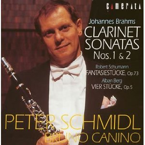 ペーター・シュミードル : ブラームス 他:クラリネットのための作品